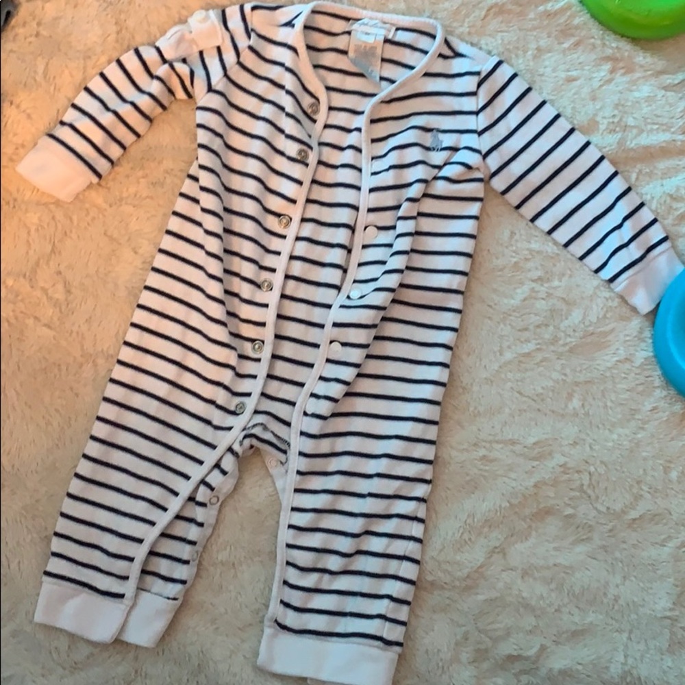 Ralph Lauren footless onesie